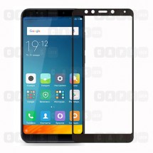 Защитное стекло для Xiaomi Redmi 5 (3D) (черное)